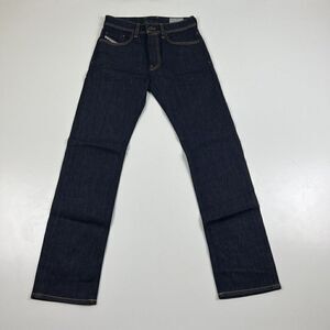 Diesel Mens Blue Denim Larkee Relaxed 0R8J4 Comfort Straight Jeans 26x30 $178
